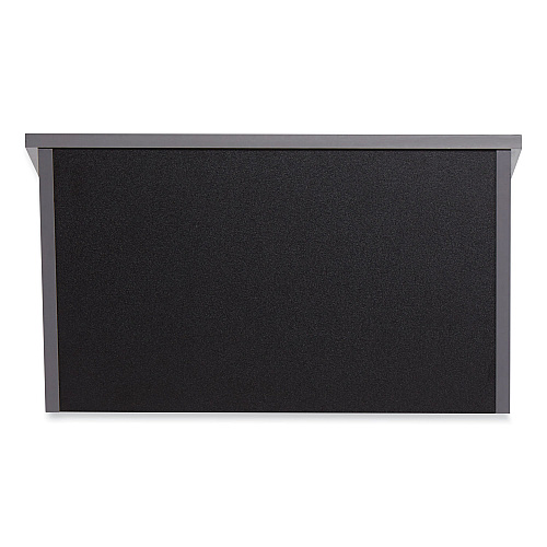 Oklahoma Sound Tabletop Lectern, 23.75 x 19.87 x 13.75, Black (22BK)