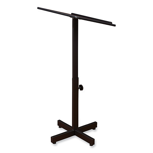 Oklahoma Sound Portable Presentation Lectern Stand, 20 x 18.25 x 44, Mahogany (70MY)