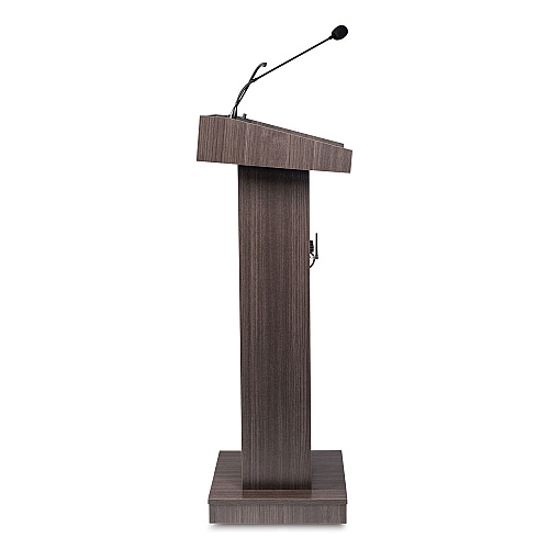 Oklahoma Sound Orator Lectern, 22 x 17 x 46, Ribbonwood (800XRW)