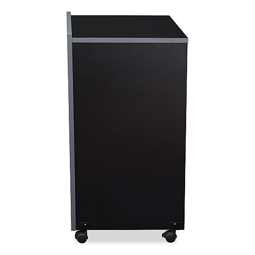 Oklahoma Sound AV Cart/Lectern Base, 21.12 x 17.5 x 33.75, Black (112BK)