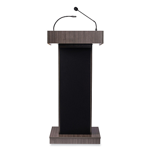 Oklahoma Sound Orator Lectern, 22 x 17 x 46, Ribbonwood (800XRW)