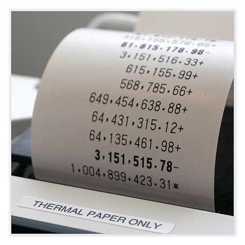 Sharp EL-T3301 Thermal Printing Calculator, Black Print, 8 Lines/Sec