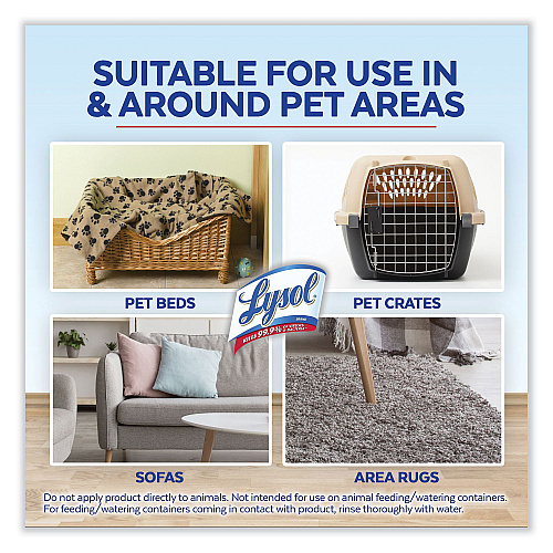 Lysol&reg; Disinfectant Spray II Pet Odor Eliminator, Fresh, 15 oz Aerosol Spray, 12/Carton (99804CT)