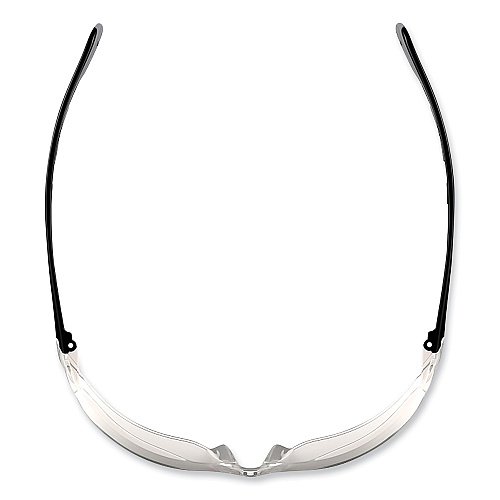 ergodyne Skullerz Vali Frameless Safety Glasses, Matte Black Nylon Impact Frame, Clear Polycarbonate Lens (59200)