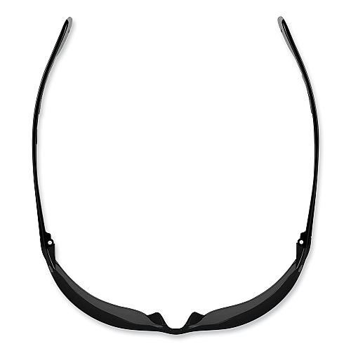ergodyne Skullerz Vali Frameless Safety Glasses, Black Nylon Impact Frame, Anti-Fog Smoke, Polycarbonate Lens (59233)