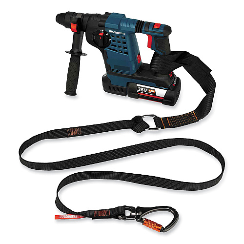 ergodyne Squids 3175 Accessory Anchor Strap, 40 lb Max Working Capacity, 23.5" Long, Black (19175)