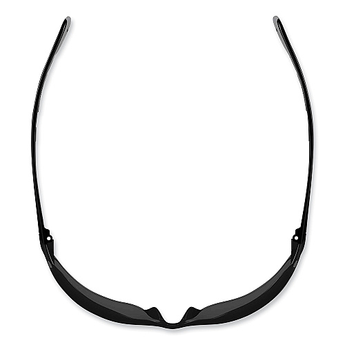 ergodyne Skullerz Vali Frameless Safety Glasses, Matte Black Nylon Impact Frame, Smoke Polycarbonate Lens (59230)