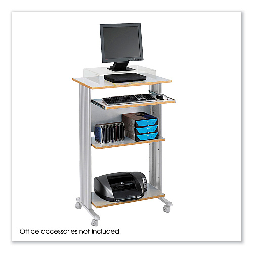 Safco Muv Standing Desk, 29.5" x 22" x 45", Gray (1923GR)