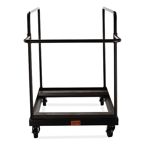 NPS Folding Table Dolly for Round Tables, 660 lb Capacity, 40.5 x 28 x 61.5, Brown (DY71R)