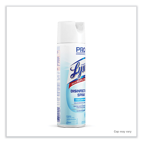 Lysol&reg; Pro Disinfectant Spray, Linen Scent, 19 oz., 12 Cans (74828CT)