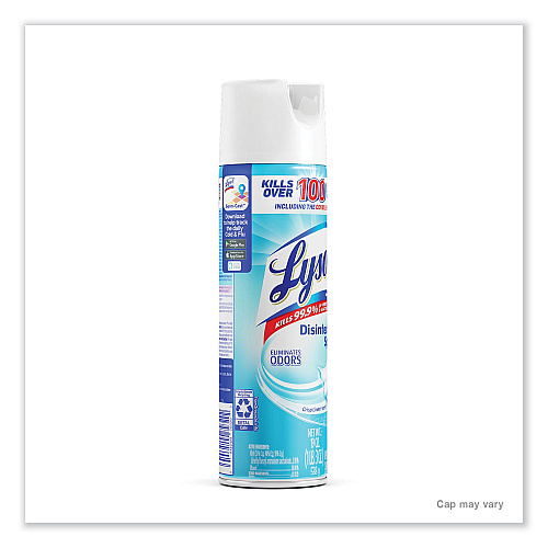 Lysol&reg; Disinfectant Spray, Crisp Linen, 19 oz. Aerosol, 12 Cans (79329CT)