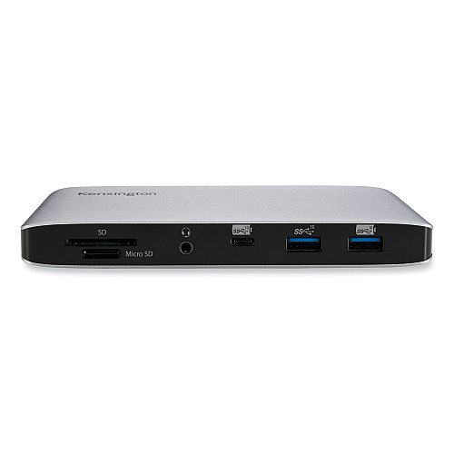 Kensington SD2480T Thunderbolt 3 Dual 4K Docking Station, Silver/Black (K38410NA)