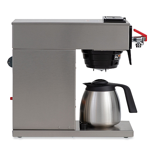 BUNN CWTF15-TC 12-Cup Automatic Thermal Coffee Brewer, Gray/Stainless Steel (129500360)
