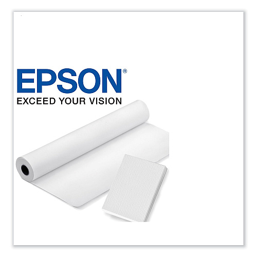 Epson Publication Proofing Paper, 10 mil, 24" x 100 ft, Semi-Matte White (S042004)