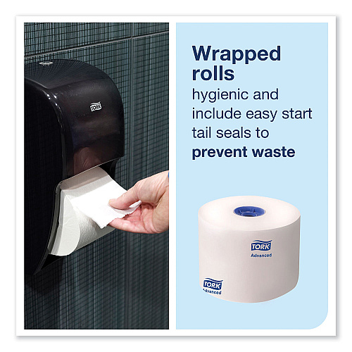 Tork&reg; High-Capacity 2-Ply Toilet Paper, White, 36 Rolls (110292A)