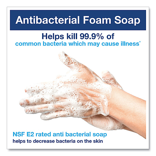 Tork Premium Antibacterial Foam Soap Refill, Unscented, 1 L, 6/Carton (401215)