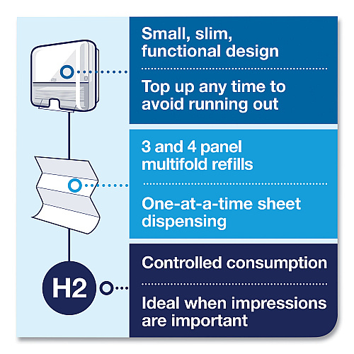 Tork&reg; Elevation Xpress Hand Towel Dispenser, White (552120)