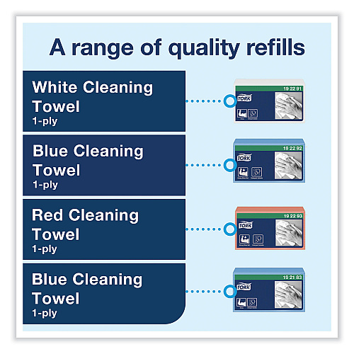 Tork&reg; Small Bracket Wiper Dispenser, White (655300)