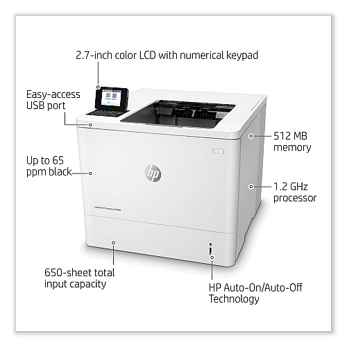 HP LaserJet Enterprise M608n Laser Printer (K0Q17A)