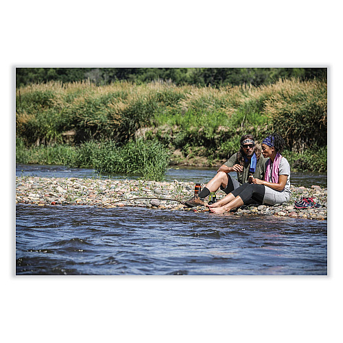ergodyne Chill-Its 6705CT Cooling PVA Hook and Loop Bandana Headband, One Size Fits Most, Black (12580)