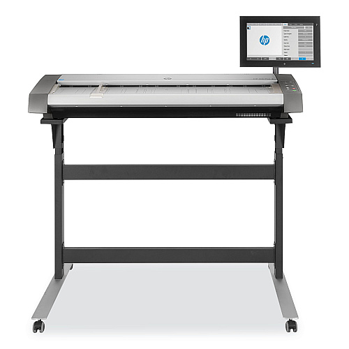 HP Designjet HD Pro 2 Scanner, Scans Up to 42" Wide, 1200 dpi Optical Resolution (5EK00A)
