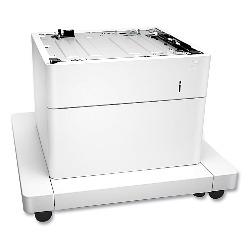 HP J8J91A LaserJet Paper Feeder and Cabinet, 550 Sheet Capacity
