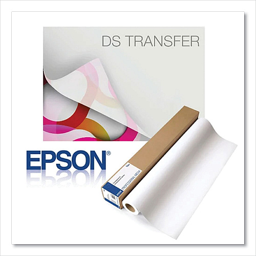 Epson DS Transfer Production Paper Roll, 2.8 mil, 64" x 650 ft, Matte White (S450253)