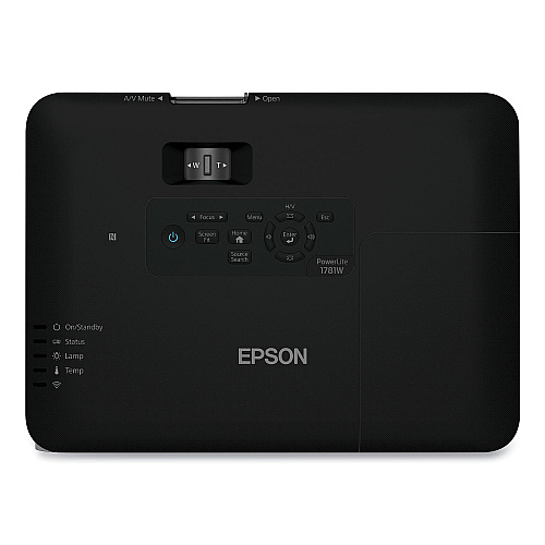 Epson PowerLite 1781W Wireless WXGA 3LCD Projector,3200 Lm,1280 x 800 Pixels,1.2x Zoon (V11H794120)