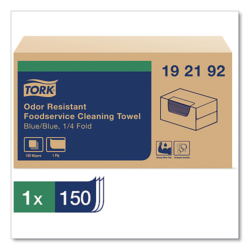 Tork Odor Resistant Foodservice Cloth Blue (192192)