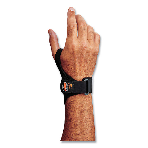 ergodyne ProFlex 4020 Lightweight Wrist Support, X-Small/Small, Fits Right Hand, Black (70202)