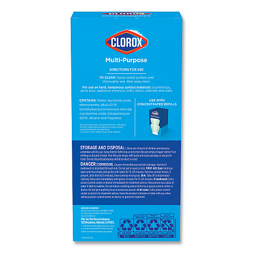 Clorox Multipurpose Degreaser Cleaner Refillable Starter Kit - Thumbnail 4