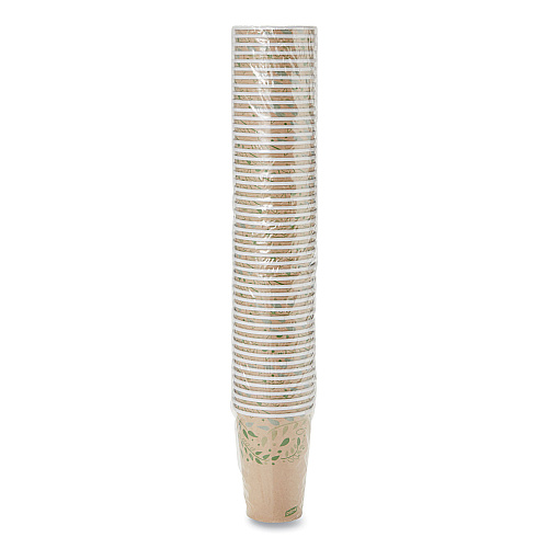 Dixie EcoSmart Recycled Hot/Cold Cups, 16 oz, Kraft Paper, 1,000/Carton (2346R)