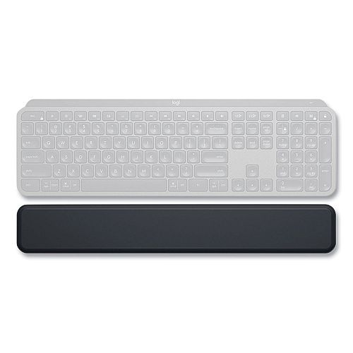Logitech MX Foam Non-Skid Palm Rest, 16.54 x 2.52, Gray (956000001)