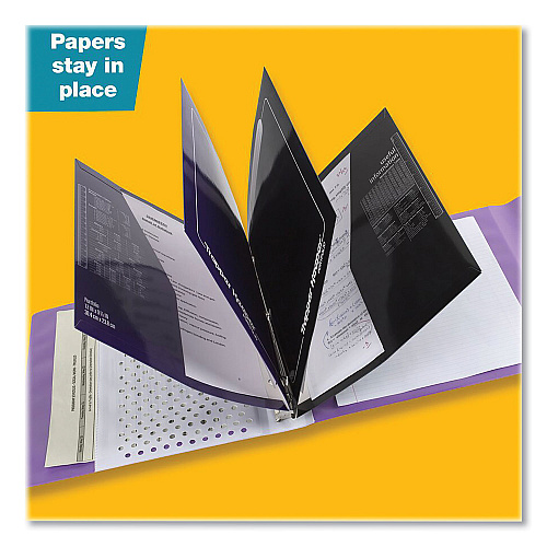 Mead Trapper Keeper 3-Ring Pocket Binder, 1" Capacity, 11.25 x 12.19, Palm Trees (260038FDE1EC)