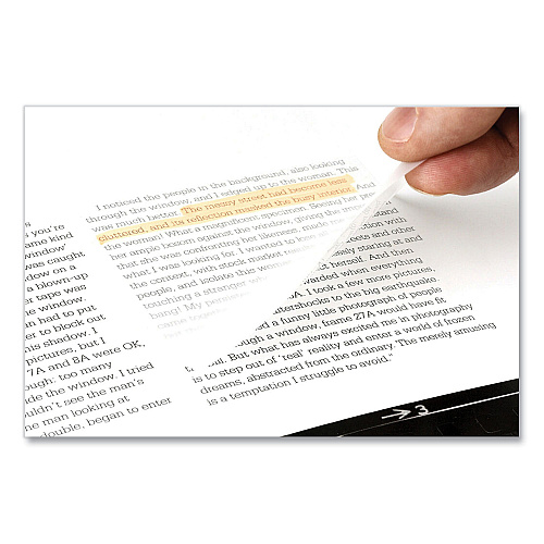 Post-it Transparent Notes, 2.88" x 2.88", 36 Sheets/Pad (600TRSPT)