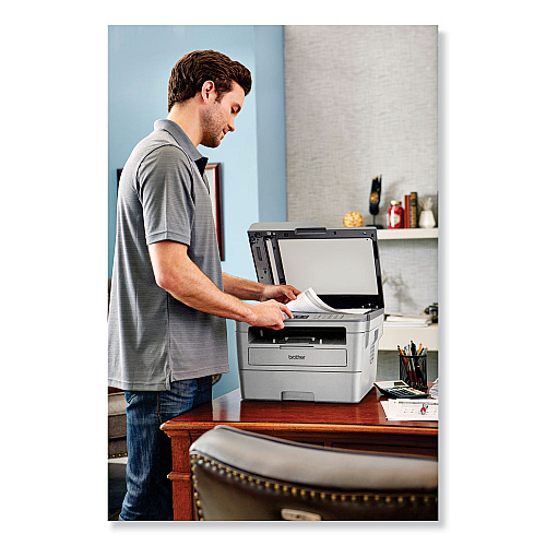 Brother Compact Laser All-in-One Printer with Wireless Networking, Copy/Fax/Print/Scan (MFCL2759DW)