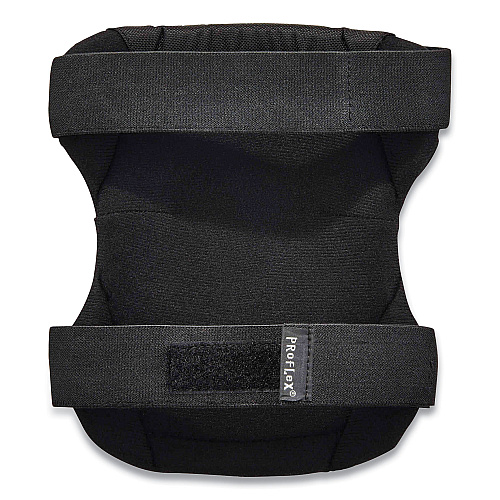 ergodyne ProFlex 325HL Non-Marring Rubber Cap Knee Pads, Hook and Loop Closure, One Size Fits Most, Tan Cap, Pair (18326)