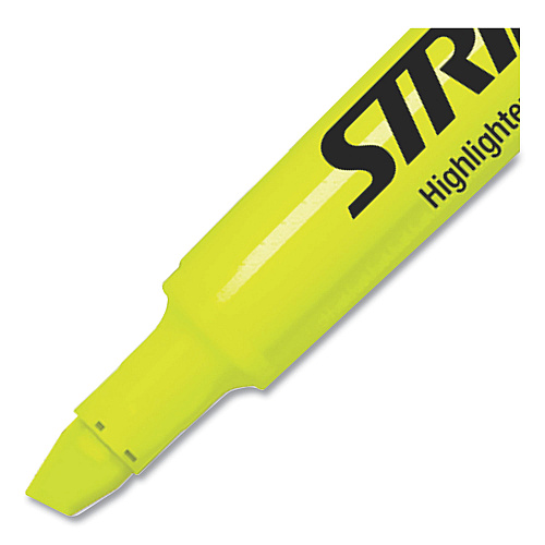 StrideBrite Tank Highlighter, Assorted Ink Colors, Chisel Tip, Assorted Barrel Colors, 12/Pack (42012)