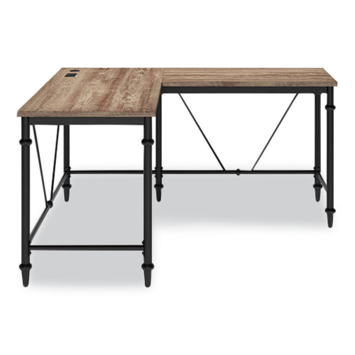Thomasville Breslyn LShaped Desk with Integrated Power Management, 59.