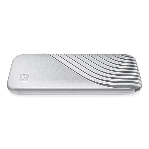 WD MY PASSPORT External Solid State Drive, 1 TB, USB 3.2, Silver (AGF0010BSL)