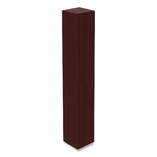 Alera Valencia Series Narrow Profile Bookcase, Six-Shelf, 11.81w x 11.81d x 71.73h, Mahogany (ALEVA67212MY)