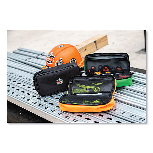 ergodyne Arsenal 5876 Small Buddy Organizer, 2 Compartments, 4.5 x 7.5 x 3, Orange (13226)