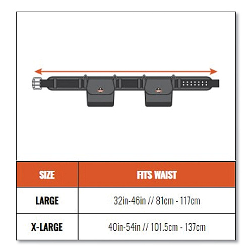 ergodyne Arsenal 5504 34-Pocket Synthetic Tool Rig, Fits Waist 40" to 54", Polyester, Gray (13616)