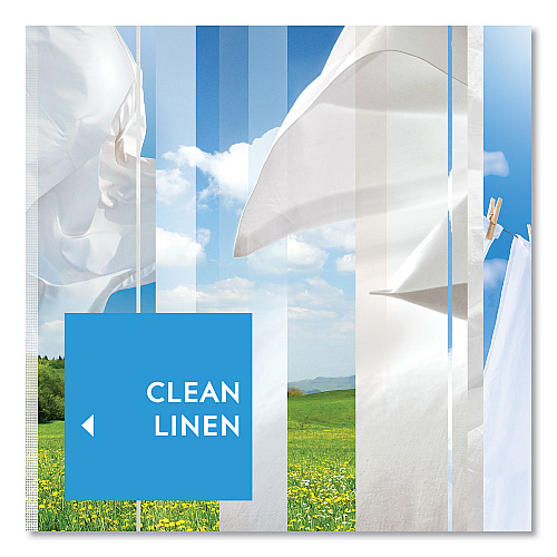 Glade Plugin Scented Oil, Clean Linen, 0.67 oz, 2 Warmers and 6 Refills/Pack (319963)