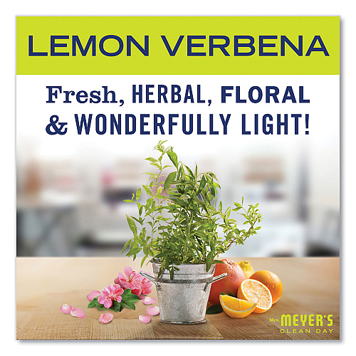 Mrs. Meyer's Clean Day Hand Lotion, 12 oz Pump Bottle, Lemon Verbena (686585)