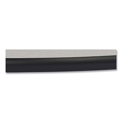 NPS Cafe Table, 36" Diameter x 36h, Round Top/Base, Gray Neubula Top, Black Base (CT13636RC1GY)
