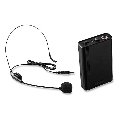 Oklahoma Sound Wireless Headset Microphone, 200 ft Range (LWM7)
