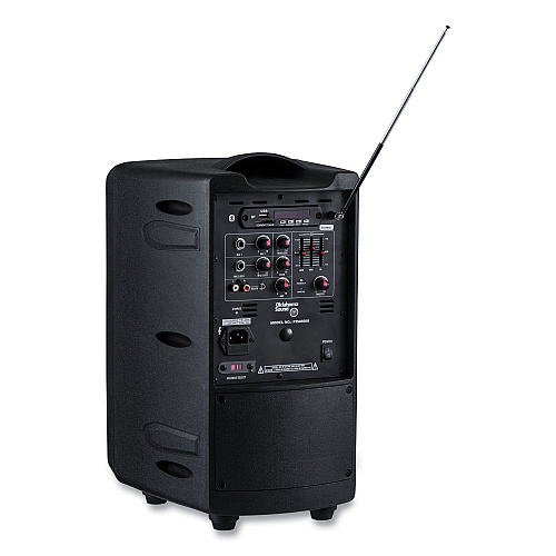 Oklahoma Sound Wireless PA System with Wireless Tie Clip Microphone, 40 W, Black (PRA8000PRA86)