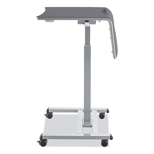 NPS Sit-Stand Student Desk Pro, 23.5" x 19.5" x 28.5" to 41.75", Charcoal Gray (SSDG20)