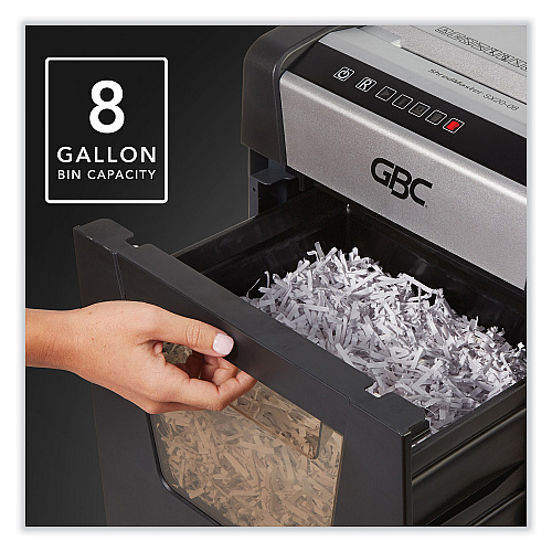 GBC ShredMaster SX20-08 Micro-Cut Shredder, 20 Manual Sheet Capacity (1758502F)